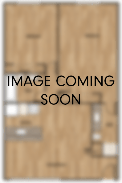 Floor plan for 2 beds, 1 bath, 840 sqft